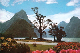 2 AK New Zealand * Milford Sound Und Mitre Peak Im Nationalpark Te Wahipounamu * Seit 1990 Weltnaturerbe Der UNESCO * - Neuseeland