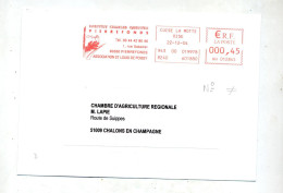 Lettre Flamme Ema Cuise Institut Quentin Charles - EMA (Printer Machine)