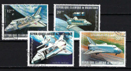 MAURETANIEN Komplettsatz Mi-Nr. 715 - 718 Raumfahrt Gestempelt - Siehe Bild - Mauritanië (1960-...)