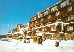 73221376 Beskydy Hotel Tanecnica Winterlandschaft Beskydy - Czech Republic