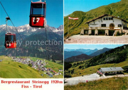 73219957 Fiss Tirol Bergrestaurant Steinegg Bergbahn Alpenpanorama Fiss Tirol - Autres & Non Classés