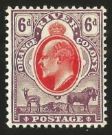 Orange Free State 1903. 6d  (wmk.CA). SACC 90**, SG 145**. - Oranje Vrijstaat (1868-1909)