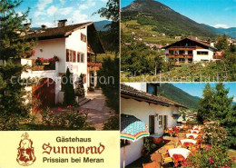 73219926 Prissian Prissiano Gaestehaus Sunnwend Terrasse Landschaftspanorama Pri - Other & Unclassified