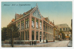 Prentbriefkaart Postkantoor Alkmaar 1918 - Otros & Sin Clasificación
