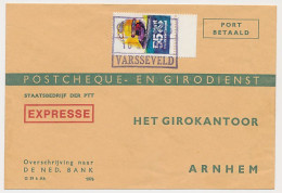 Dienst Expresse Treinbrief Varsseveld - Arnhem 1976 - Unclassified