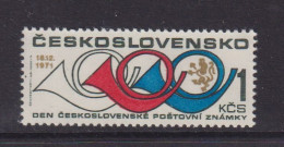 CZECHOSLOVAKIA  - 1971 Stamp Day 1k Never Hinged Mint - Unused Stamps