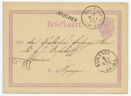 Naamstempel Wijchen 1878 - Lettres & Documents