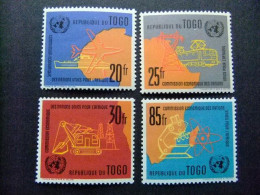 55 TOGO 1961 / ONU / YVERT 340 /343 ** MNH - Togo (1960-...)