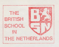 Meter Cut Netherlands 1983 ( FM 3307 ) The British School In The Netherlands - Non Classés