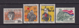 CZECHOSLOVAKIA  - 1972 Anniversaries Set Never Hinged Mint - Unused Stamps