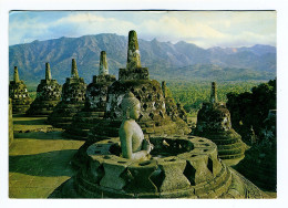 JAVA - Open Stupa With A Budha Inside At Borobudur - Indonésie