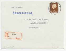 Em. Juliana Aangetekend Norg - Groningen 1967 - Non Classificati