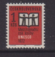 CZECHOSLOVAKIA  - 1972 Book Year 1k Never Hinged Mint - Nuovi