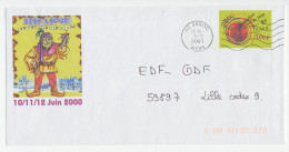 Postal Stationery / PAP France 2001 Medieval Festivals - Wine - Carnaval