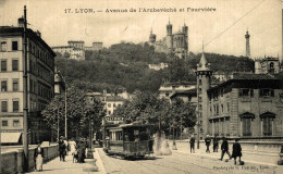 LYON AVENUE DE L'ARCHEVECHE ET FOURVIERE - Altri & Non Classificati