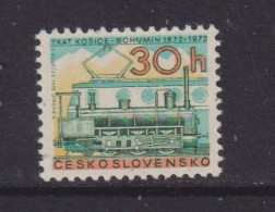 CZECHOSLOVAKIA  - 1972 Railway 30h Never Hinged Mint - Ongebruikt