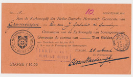 Tilburg - Gramsbergen 1935 - Kwitantie - Non Classés