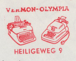 Meter Cover Netherlands 1963 Calculating Machine - Typewriter - Vermon - Olympia - Ohne Zuordnung