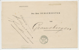 Naamstempel Hellendoorn 1887 - Brieven En Documenten