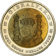 Gibraltar, 2 Euro, Fantasy Euro Patterns, Essai-Trial, BE, 2004, Bimétallique - Private Proofs / Unofficial