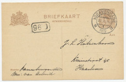 Briefkaart G. 123 I A.krt Den Haag - Haarlem 1922 - Entiers Postaux