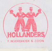 Meter Cover Netherlands 1993 Cheese - Costume - Bodegraven - Levensmiddelen