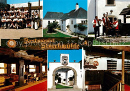 73219771 Oslip Burgenland Restaurant Storchmuehle Musikanten Trachten Oslip - Sonstige & Ohne Zuordnung