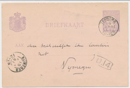 Kleinrondstempel Terborg 1891 - Non Classés