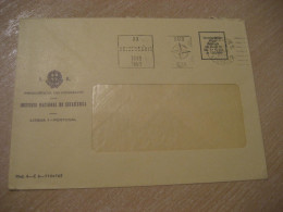 LISBOA 1969 NATO OTAN Militar Cancel Instituto Nacional Estatistica Statistics Maths Mathematics Cover PORTUGAL - OTAN