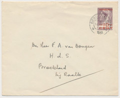 Envelop G. Bergen - Broekland 1951 - Material Postal