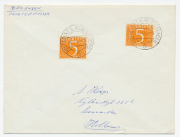 Postagent MS Westerdam 1964 - Naar Leeuwarden  - Zonder Classificatie