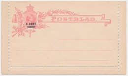 Postblad G. 9 Y  - Postal Stationery