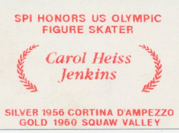 Meter Cut USA 1997 Figure Skater - Carol Heiss Jenkins - Altri & Non Classificati