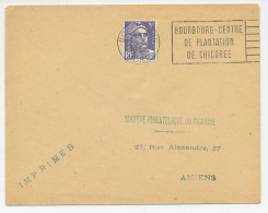 Cover / Postmark France 1952 Chicory - Planting Center - Legumbres