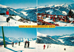 73219529 Gerlos Wintersportplatz Isskogel Sesselbahn Bergrestaurant Sonnenterras - Sonstige & Ohne Zuordnung