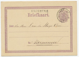 Naamstempel Krommenie 1875 - Cartas & Documentos