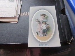 Bonne Fete Children Women Costumes   Old Postcards - Other & Unclassified