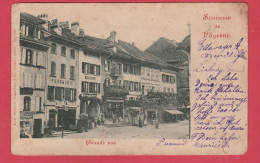 Souvenir De Payerne - Grande Rue - 1900  ( Voir Verso ) - Payerne