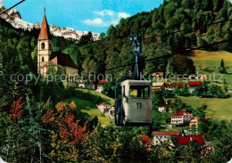 73219491 Duerrnberg Hallein Salzbergbahn Mit Heilbad Salzbergwerk Kirche Duerrnb - Other & Unclassified