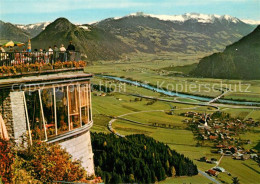 73219470 Wiesing Tirol Panorama Blick Von Der Kanzelkehre Inntal Autobahn Ziller - Andere & Zonder Classificatie