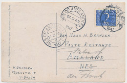 VH H 206 / 211 IJspostvlucht Nijmegen - Ameland 1947 V.v. - Ohne Zuordnung