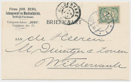 Firma Briefkaart Delfzijl / Farmsum 1911 - Scheepswerf  - Zonder Classificatie