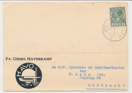 Firma Briefkaart Vorden 1936 - Borstelfabriek - Unclassified