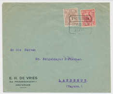 Treinblokstempel : Amsterdam - Boxtel XB 1920 - Unclassified