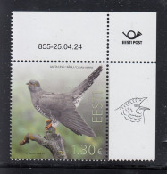 ESTONIA 2024- Bird Of The Year-the Common Cuckoo (25.04.24) - Estonia