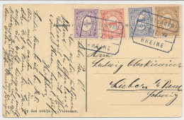 Treinblokstempel : Amsterdam - Rheine VIII 1913 ( Volendam )  - Ohne Zuordnung