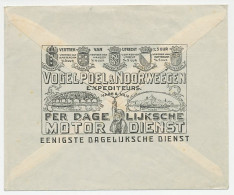 Firma Envelop Utrecht 1922 - Trekschuit / Motordienst  - Ohne Zuordnung