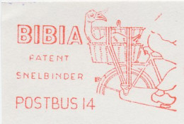 Meter Cut Netherlands 1974 Bicycle - Goose - Fast Binder - Cycling