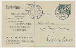 Firma Briefkaart Hoogezand 1911 - Stoompompen - Drijfriemen Etc. - Ohne Zuordnung