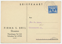 Firma Briefkaart Vlaardingen 1939 - Grossier - Ohne Zuordnung